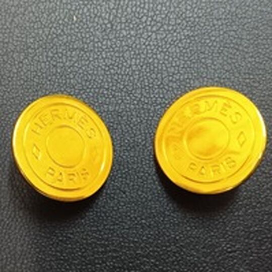 画像9955：エルメスイヤリング（金色）